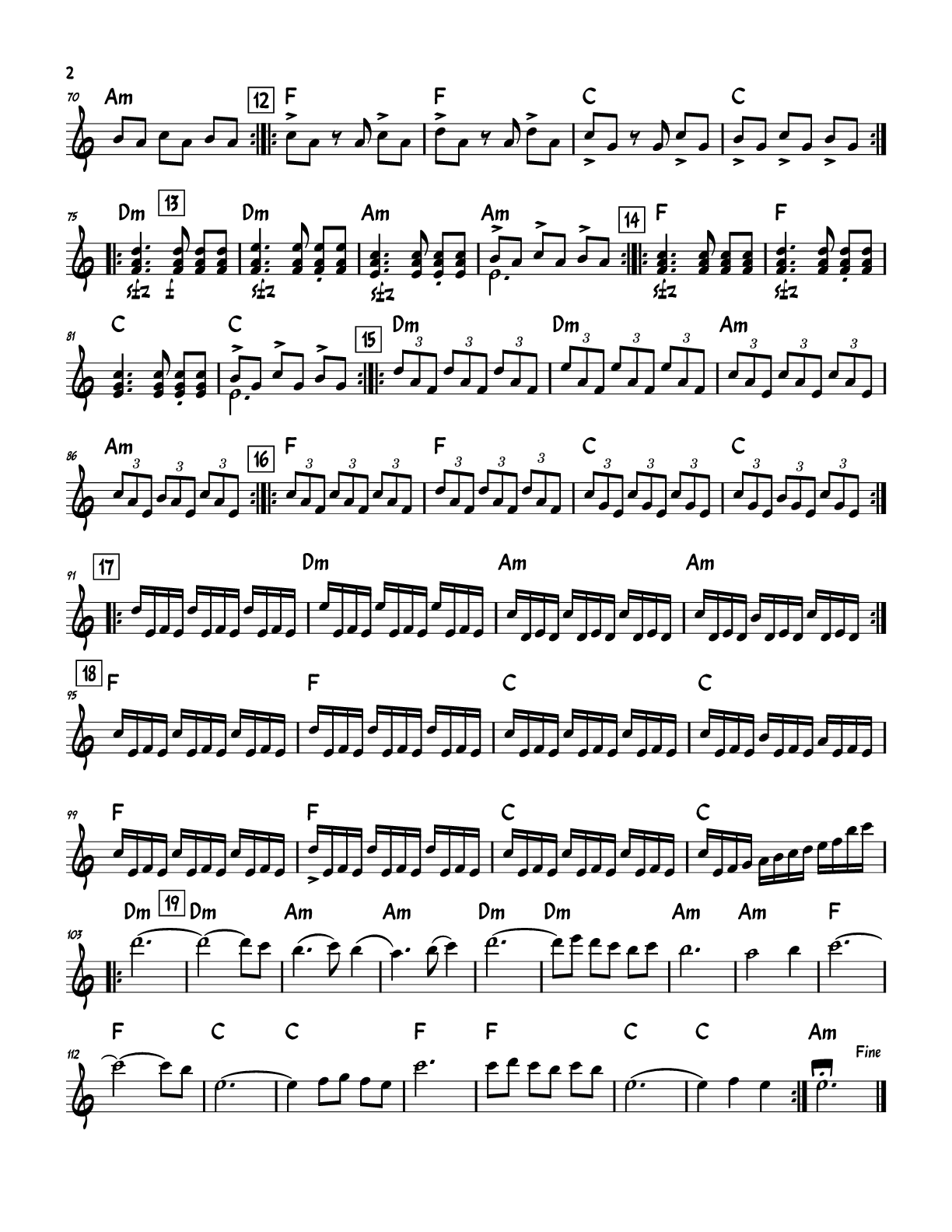 Sheet Music